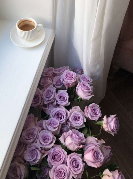 101 Purple Roses