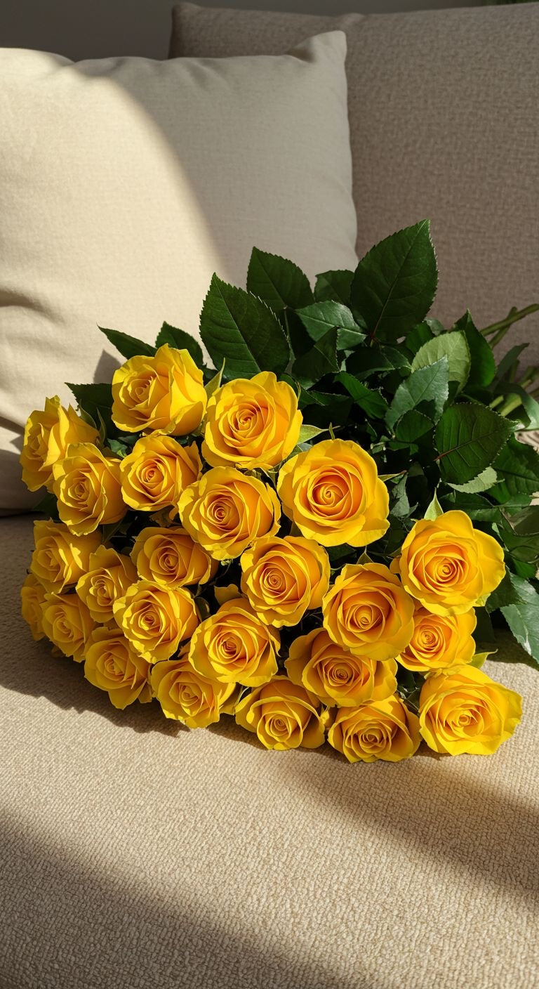 31 Yellow Roses
