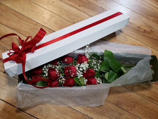 ROSE LETTER RAFT | HIGH-END ROSE GIFT BOX