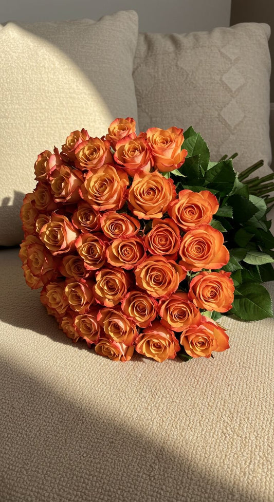 31 Orange Roses