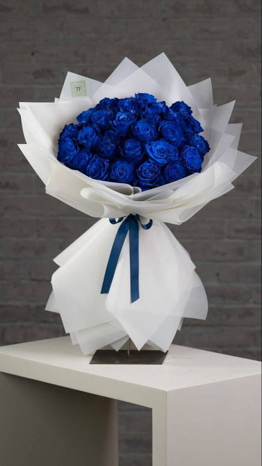 51 Blue Roses