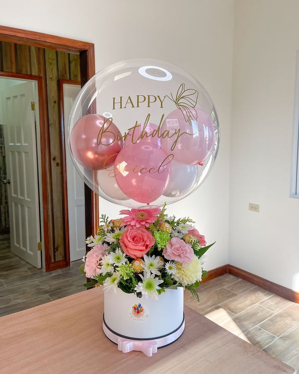 Flowers & Balloon